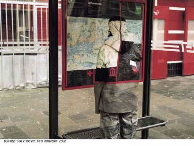 Desiree Palmen, Bus stop, 100x150 cm, ed 5, ROTTERDAM 2002