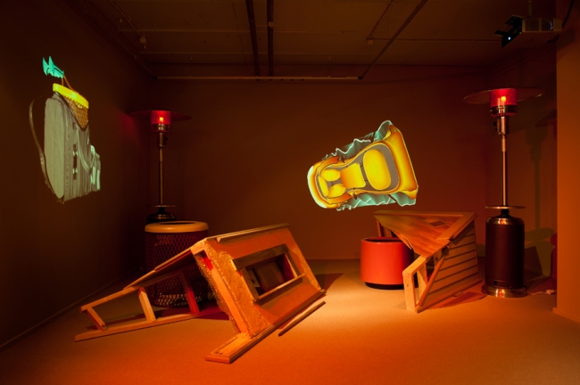 Lizzie Fitch/Ryan Trecartin with Rhett LaRue, Showroom MAMA, 2012