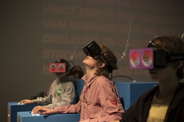 Animated Youngsters bij MOTI - Born Digital tentoonstelling