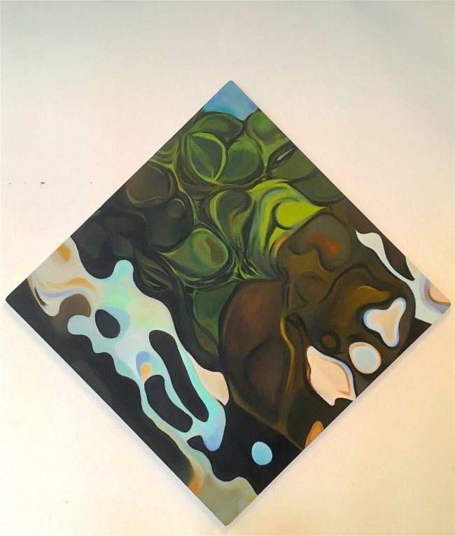 Anni Mertens: Aan de slag met kwasten en contrasten.